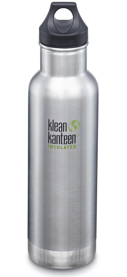 Klean Kanteen Insulated Classic Water Bottle 592ml Brushed